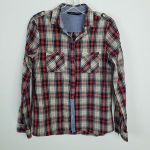 Zara | button up top SIZE M